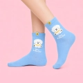 Skarpetki-damskie-za-kostkę-Bichon-Frise-Have-a-Nice-Day-błękitne-2.jpg